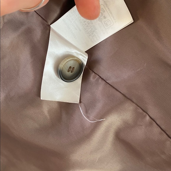 & Other Stories gray long trench coat - Picture 7 of 9